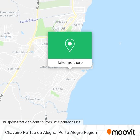 Chaveiro Portao da Alegria map