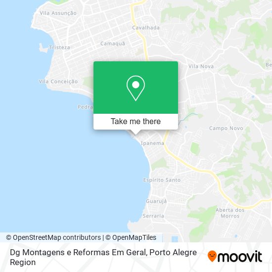 Mapa Dg Montagens e Reformas Em Geral