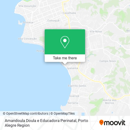 Amandoula Doula e Educadora Perinatal map