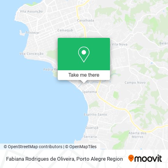 Fabiana Rodrigues de Oliveira map