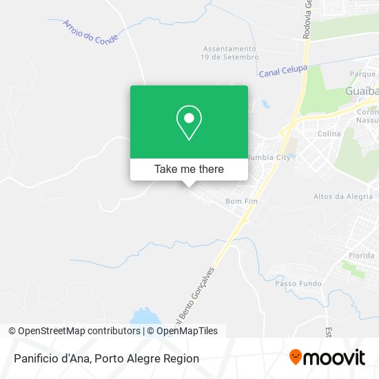 Panificio d'Ana map