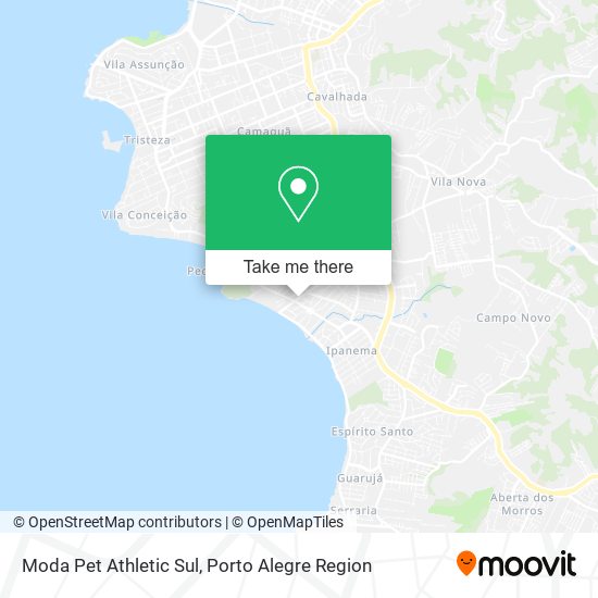 Moda Pet Athletic Sul map