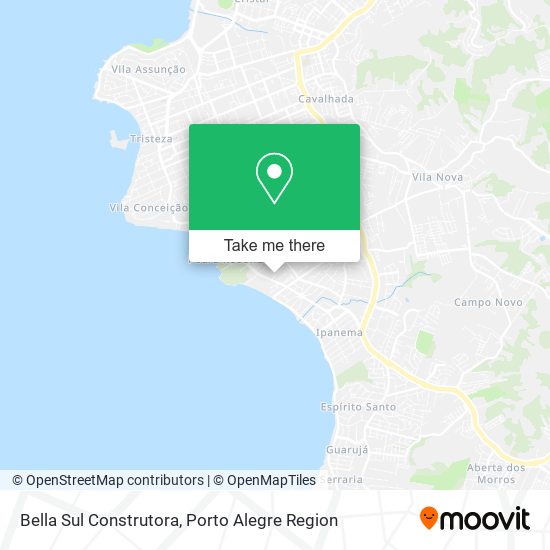Bella Sul Construtora map