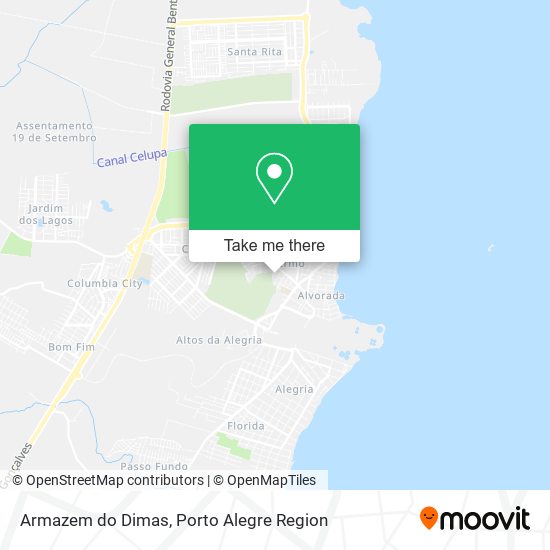 Armazem do Dimas map