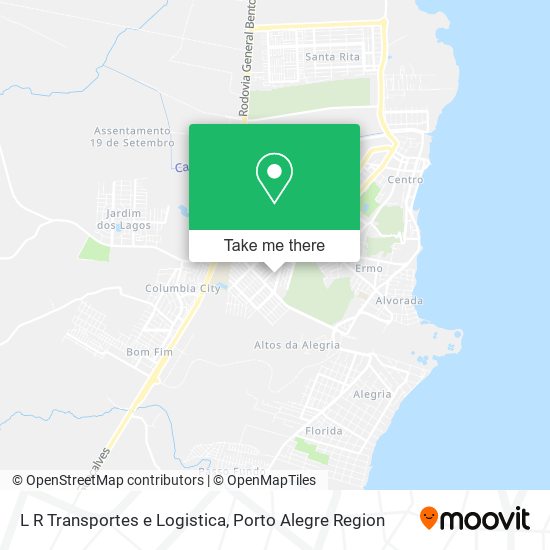 Mapa L R Transportes e Logistica