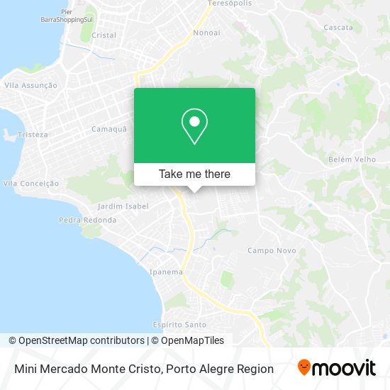 Mini Mercado Monte Cristo map