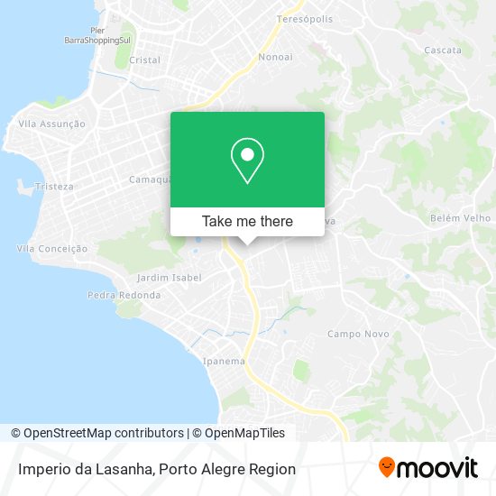 Imperio da Lasanha map