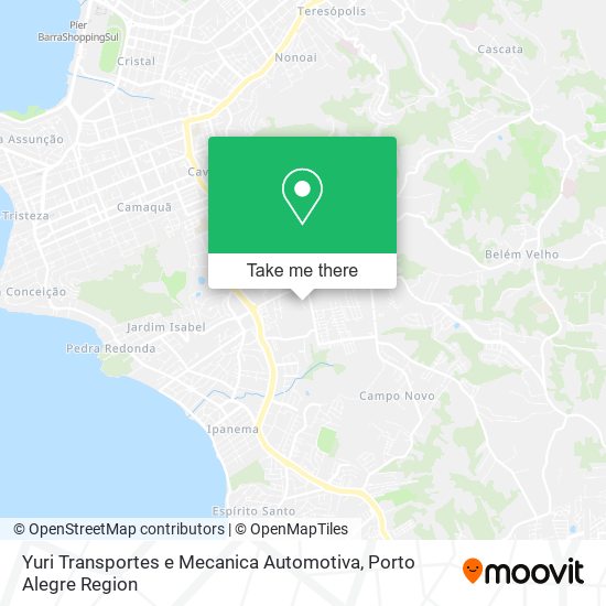 Yuri Transportes e Mecanica Automotiva map