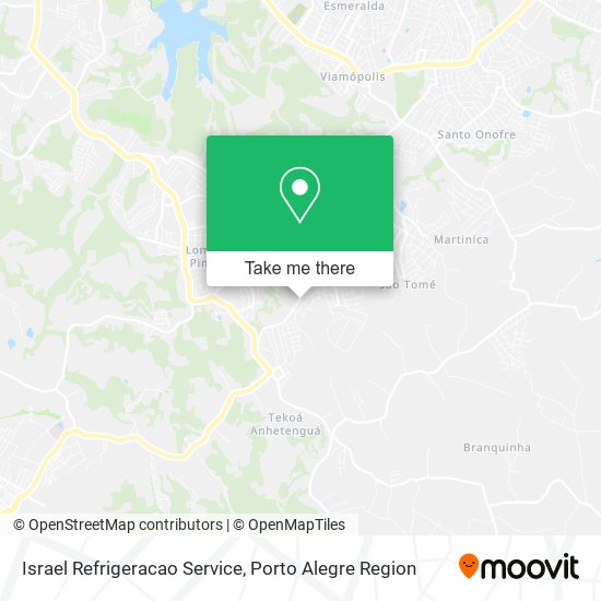 Israel Refrigeracao Service map