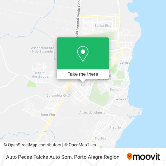 Auto Pecas Falcks Auto Som map