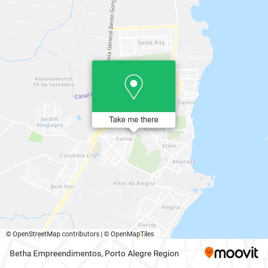 Betha Empreendimentos map