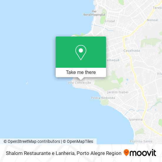 Shalom Restaurante e Lanheria map