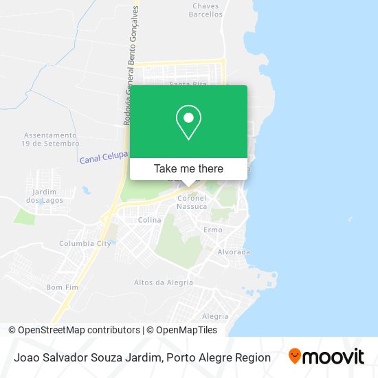Mapa Joao Salvador Souza Jardim