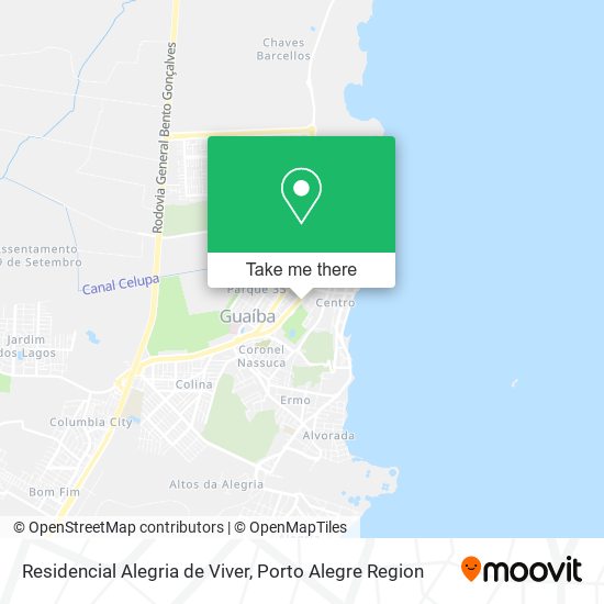 Mapa Residencial Alegria de Viver