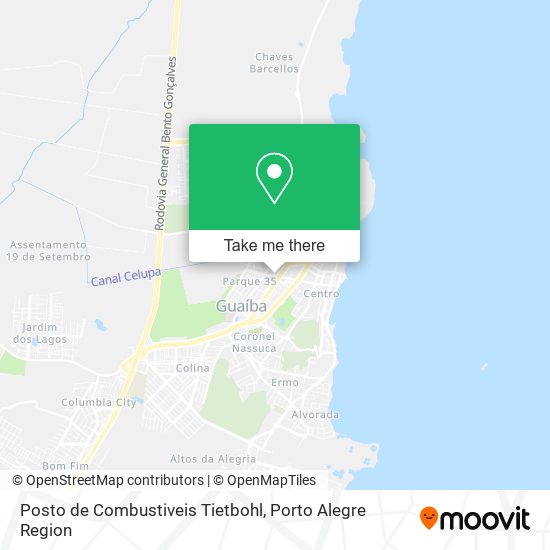 Posto de Combustiveis Tietbohl map