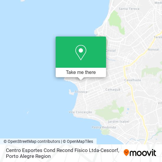 Centro Esportes Cond Recond Físico Ltda-Cescorf map