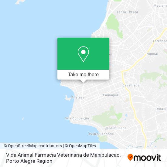 Mapa Vida Animal Farmacia Veterinaria de Manipulacao