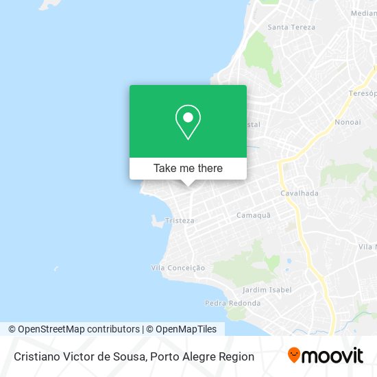 Cristiano Victor de Sousa map