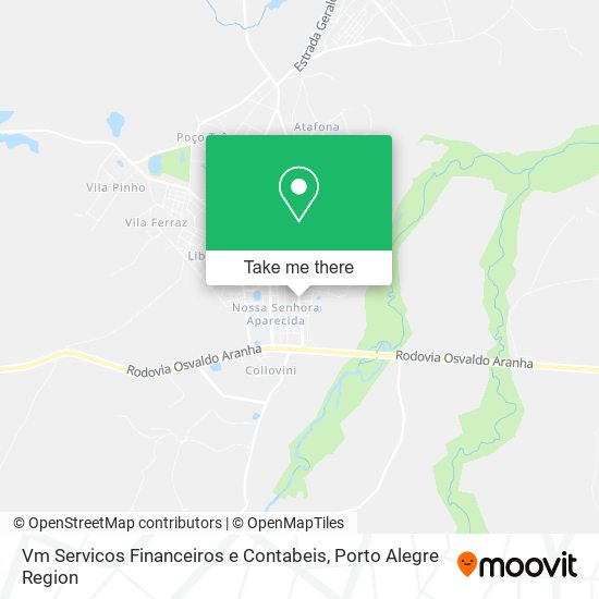 Vm Servicos Financeiros e Contabeis map