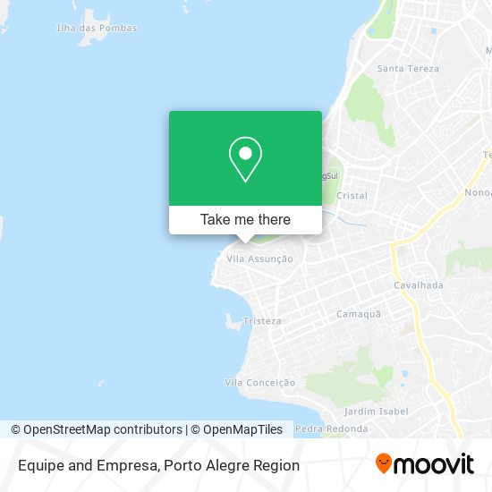 Mapa Equipe and Empresa