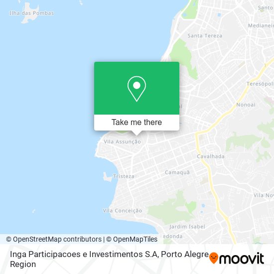 Mapa Inga Participacoes e Investimentos S.A