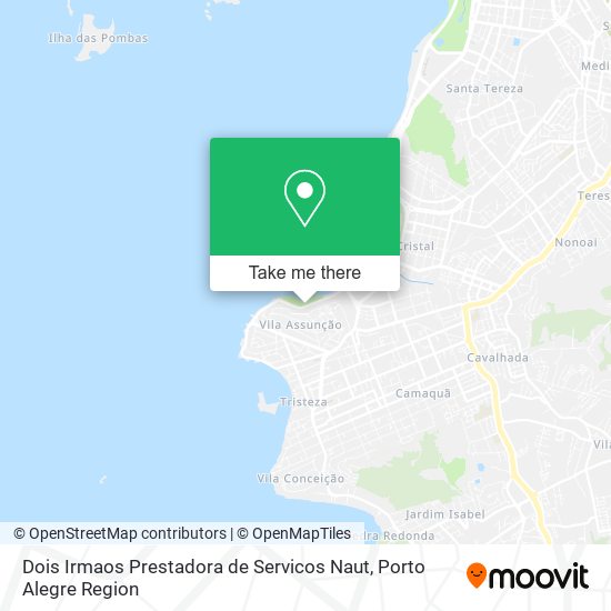 Dois Irmaos Prestadora de Servicos Naut map