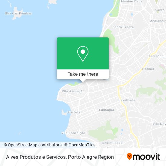 Alves Produtos e Servicos map