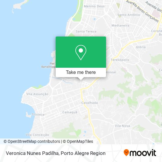 Veronica Nunes Padilha map