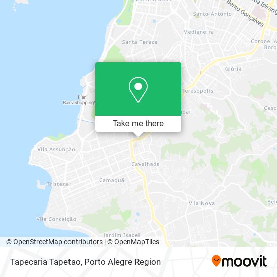 Tapecaria Tapetao map