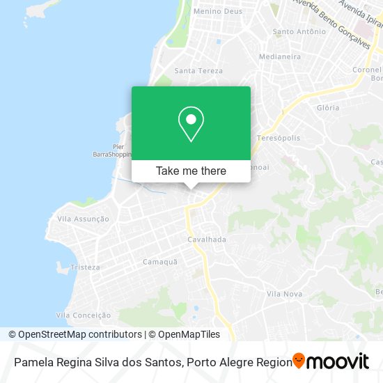Mapa Pamela Regina Silva dos Santos