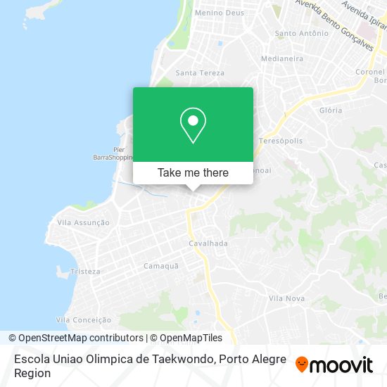 Escola Uniao Olimpica de Taekwondo map
