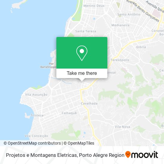 Mapa Projetos e Montagens Eletricas