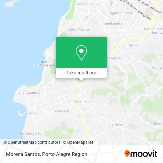 Mapa Morena Santos