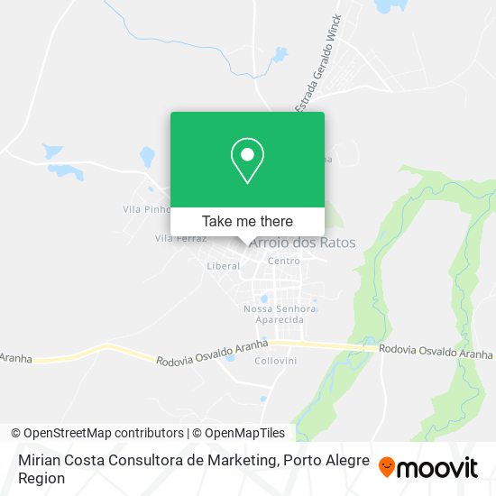 Mapa Mirian Costa Consultora de Marketing