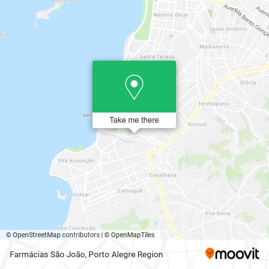 Farmácias São João map