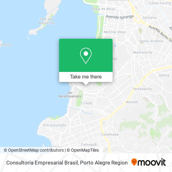 Consultoria Empresarial Brasil map