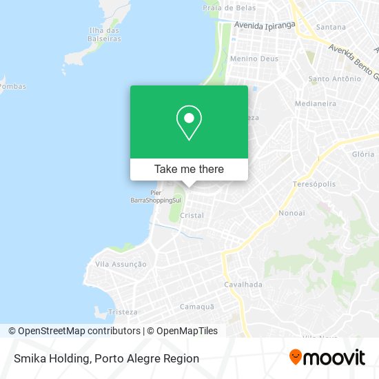 Mapa Smika Holding