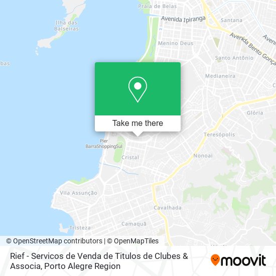 Rief - Servicos de Venda de Titulos de Clubes & Associa map