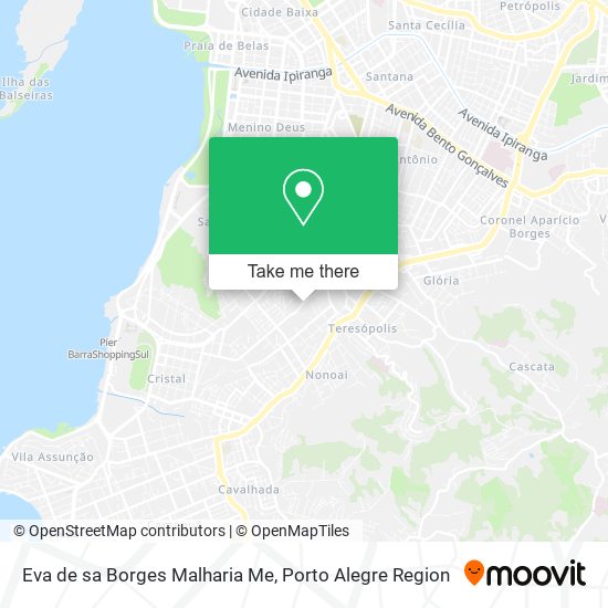 Eva de sa Borges Malharia Me map