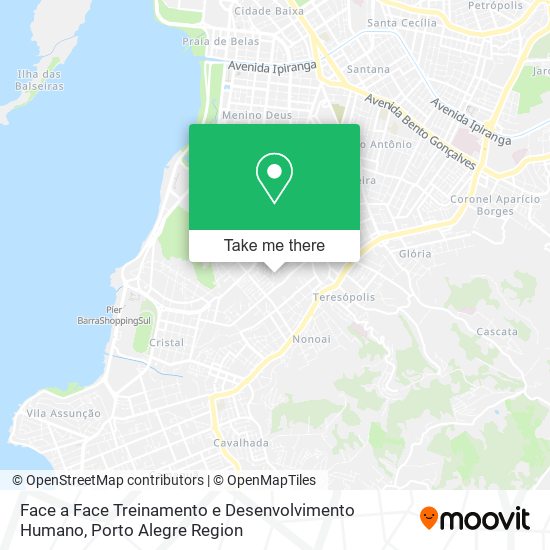 Mapa Face a Face Treinamento e Desenvolvimento Humano