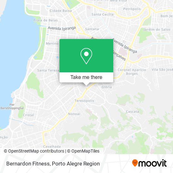 Bernardon Fitness map