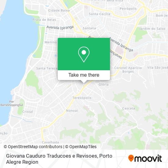 Giovana Cauduro Traducoes e Revisoes map