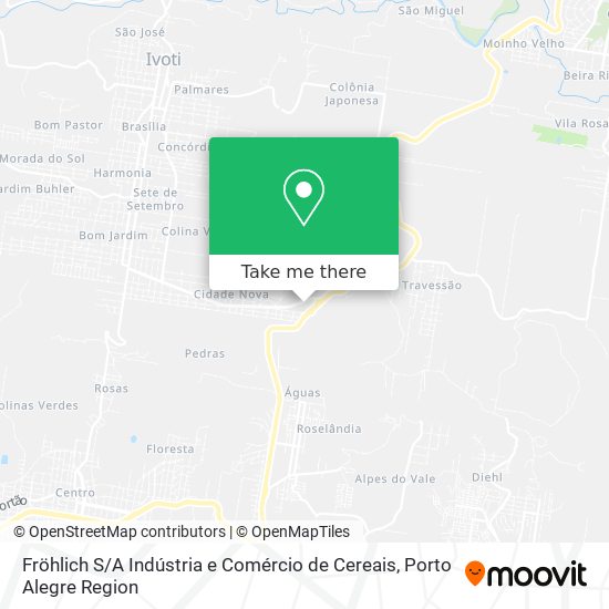 Fröhlich S / A Indústria e Comércio de Cereais map