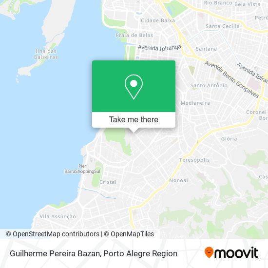 Guilherme Pereira Bazan map