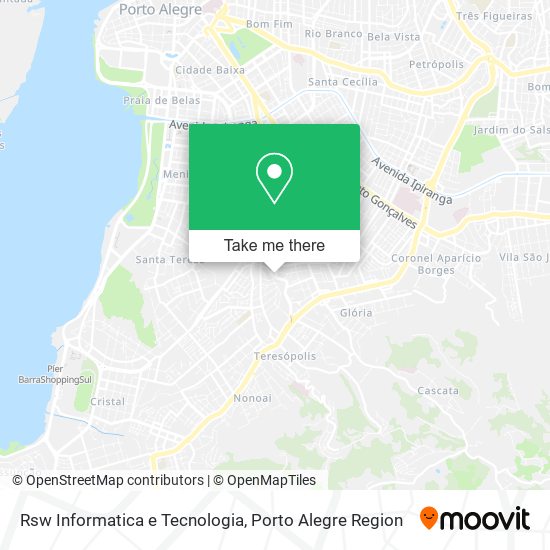 Rsw Informatica e Tecnologia map