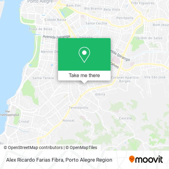Alex Ricardo Farias Fibra map