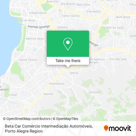 Beta Car Comércio Intermediação Automóveis map