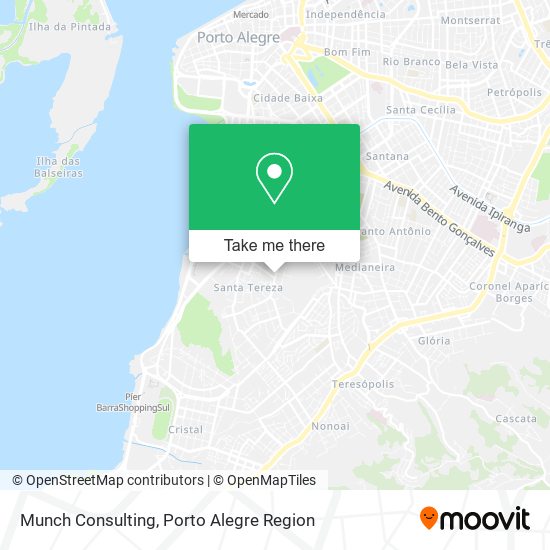 Munch Consulting map