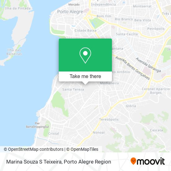 Marina Souza S Teixeira map