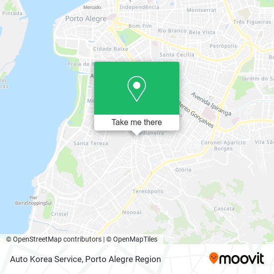 Auto Korea Service map